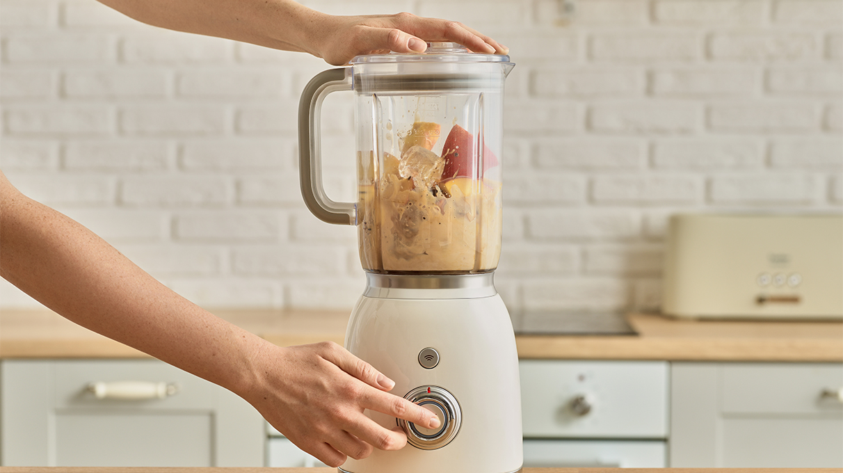 Перемешайте на высокой скорости