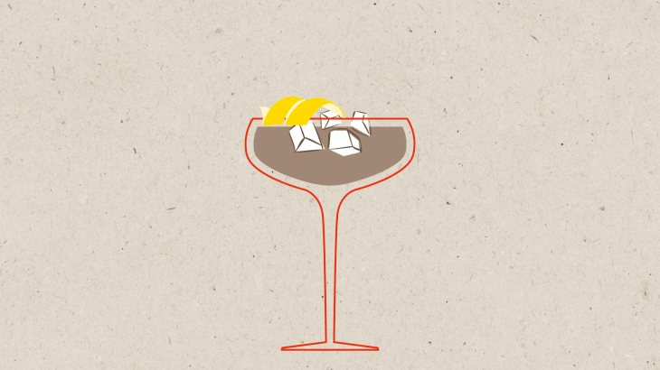 Цитрусовый американо с корицей