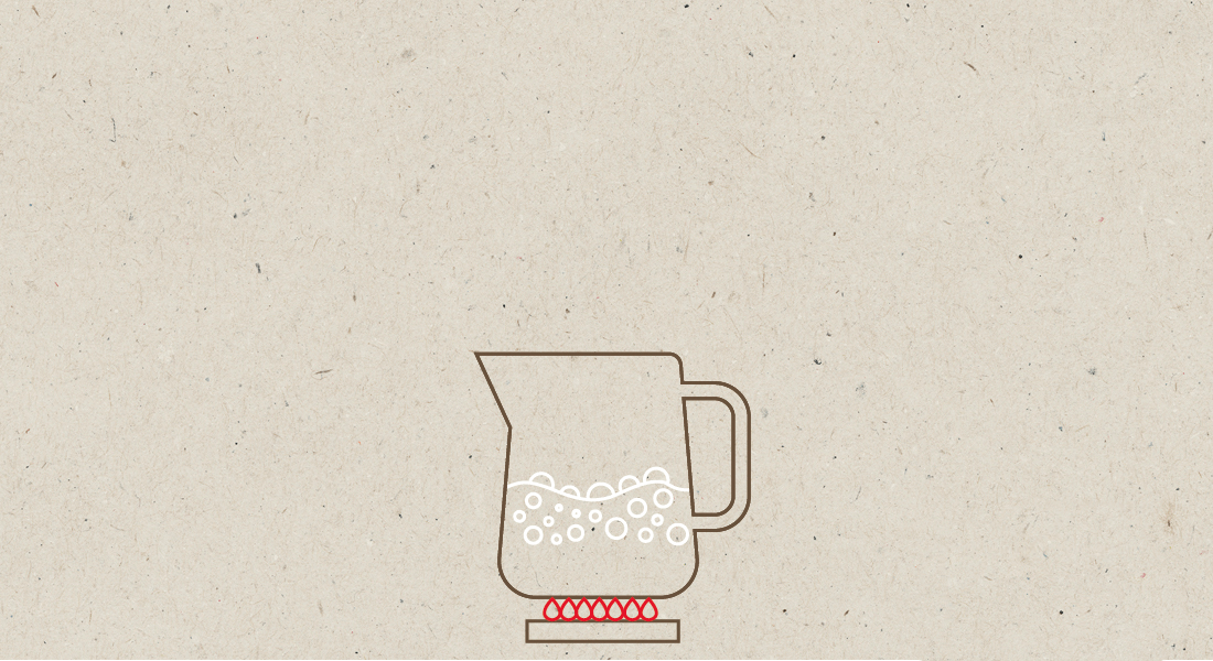 Доведите получившийся сироп до кипения, далее охладите