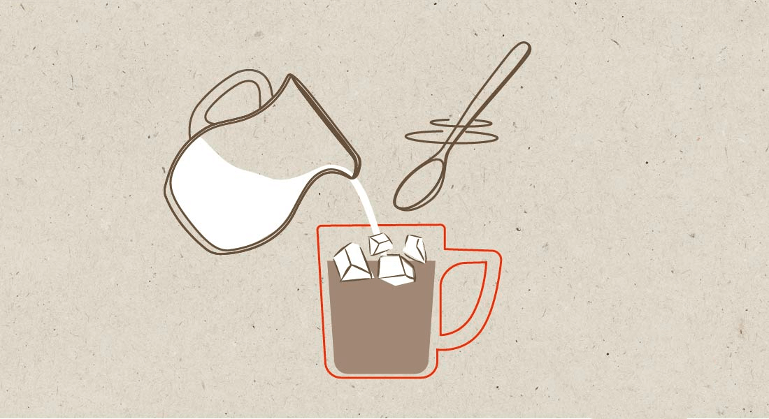 Добавьте 60 мл молока комнатной температуры и украсьте цедрой лимона